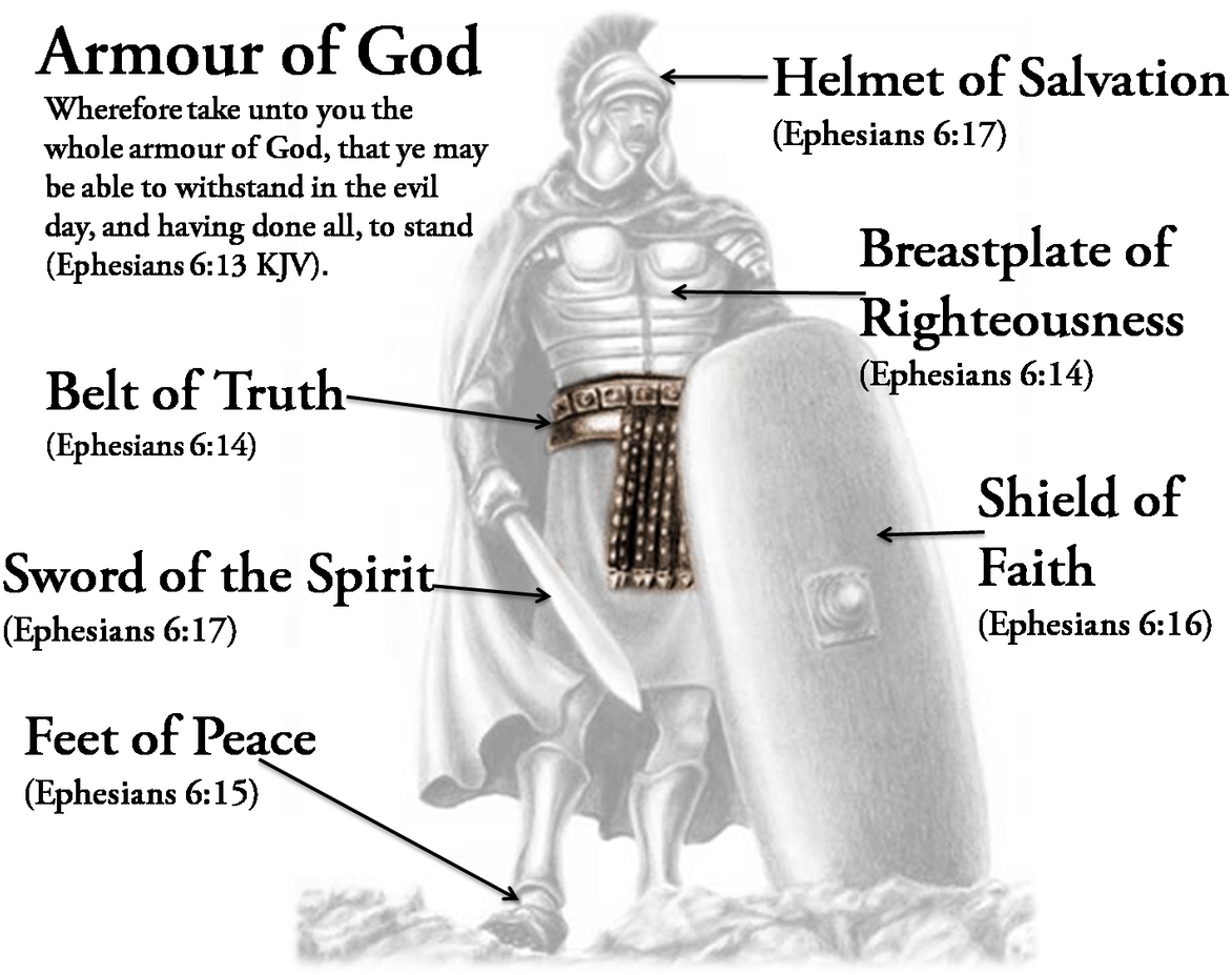 The Whole Armor Of God Christian Soldier Armor Of God - vrogue.co